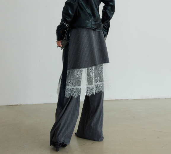 جاكيت بليزر مصمم خصيصًا بكتفين مكشوفتين - عاجي