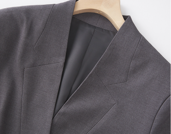 Tailored wrap blazer with self-tie belt – GRACE