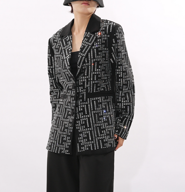 بليزر مصمم خصيصاً مرصع بالكريستال – نوفا