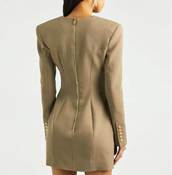structured tailored blazer dress – SANDRA