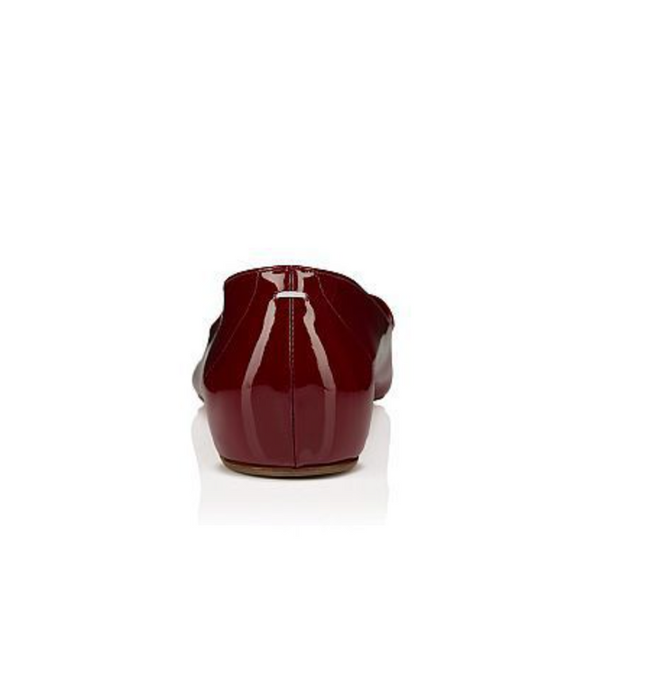Patent Square-Toe Ballet Flats - Merovia