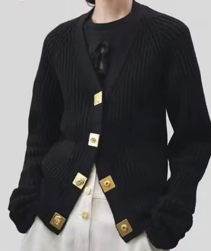 Geplooide top met uitlopende mouwen en maxi-rok set met tailleband – Rosiny 