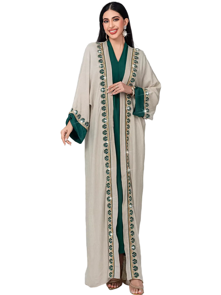 Long-Sleeve Minimalist Maxi Dress – CALISTA