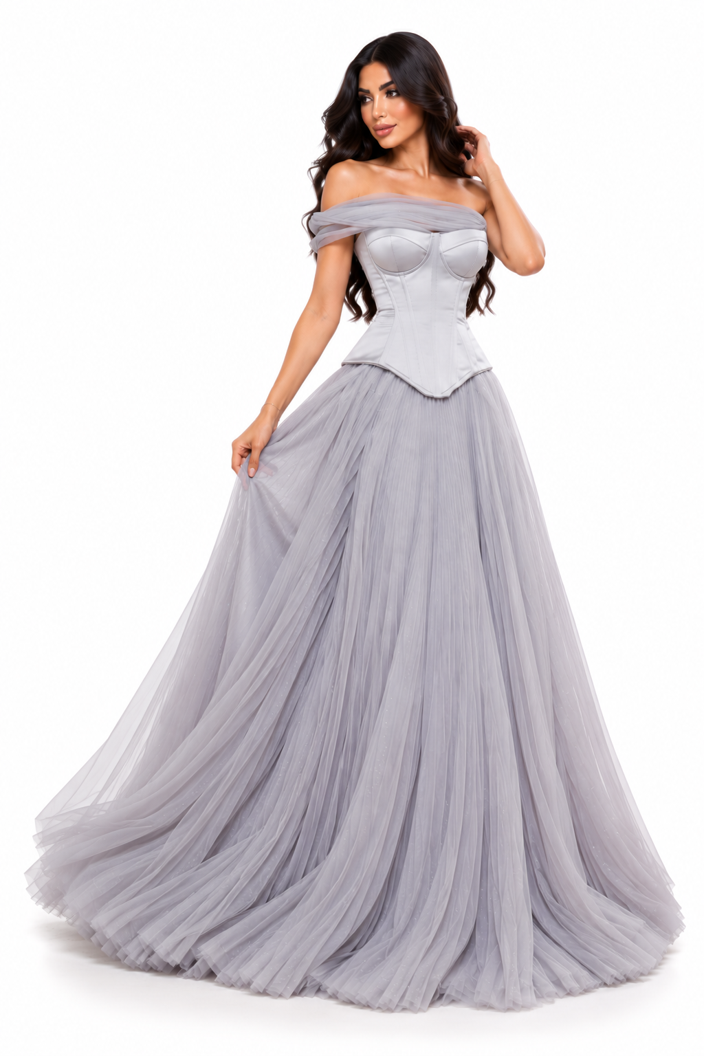 Corset Tulle Gown - Luna
