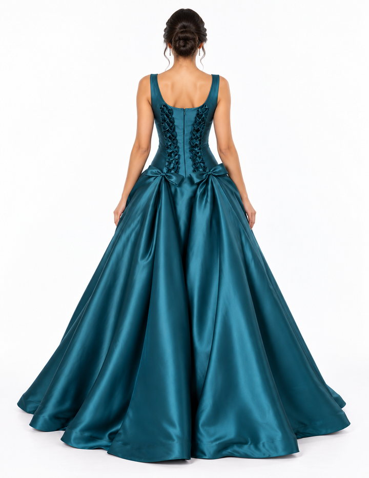 Bow Detail Satin Ball - Reverie