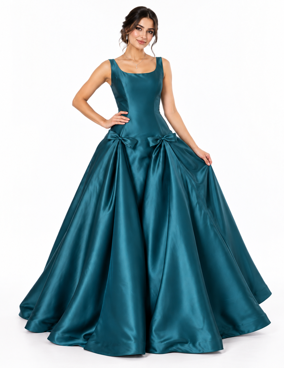 Bow Detail Satin Ball - Reverie