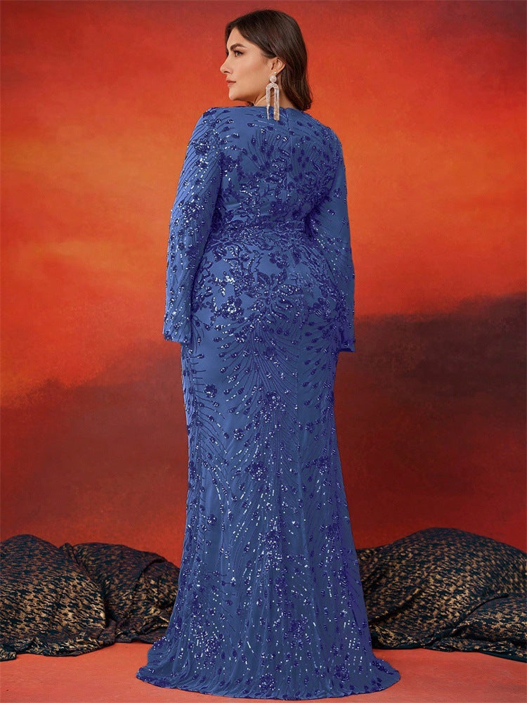 Haut à manches évasées plissées et ensemble jupe longue avec ceinture à la taille – Rosiny 