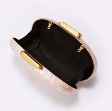 geweven rieten draagtas met dubbele leren handvatten – LÉONIE 