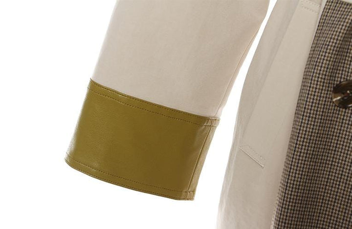 Haut à manches évasées plissées et ensemble jupe longue avec ceinture à la taille – Rosiny 