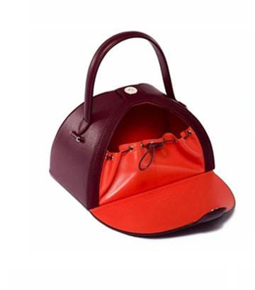 geweven rieten draagtas met dubbele leren handvatten – LÉONIE 