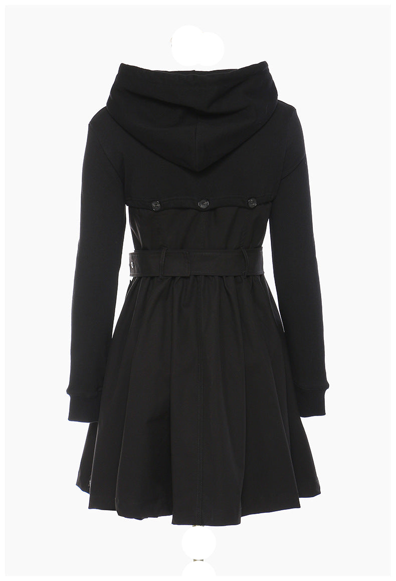 Haut à manches évasées plissées et ensemble jupe longue avec ceinture à la taille – Rosiny 