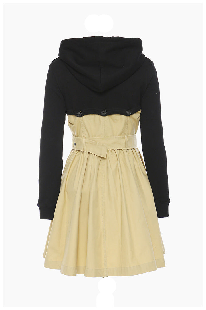 Haut à manches évasées plissées et ensemble jupe longue avec ceinture à la taille – Rosiny 