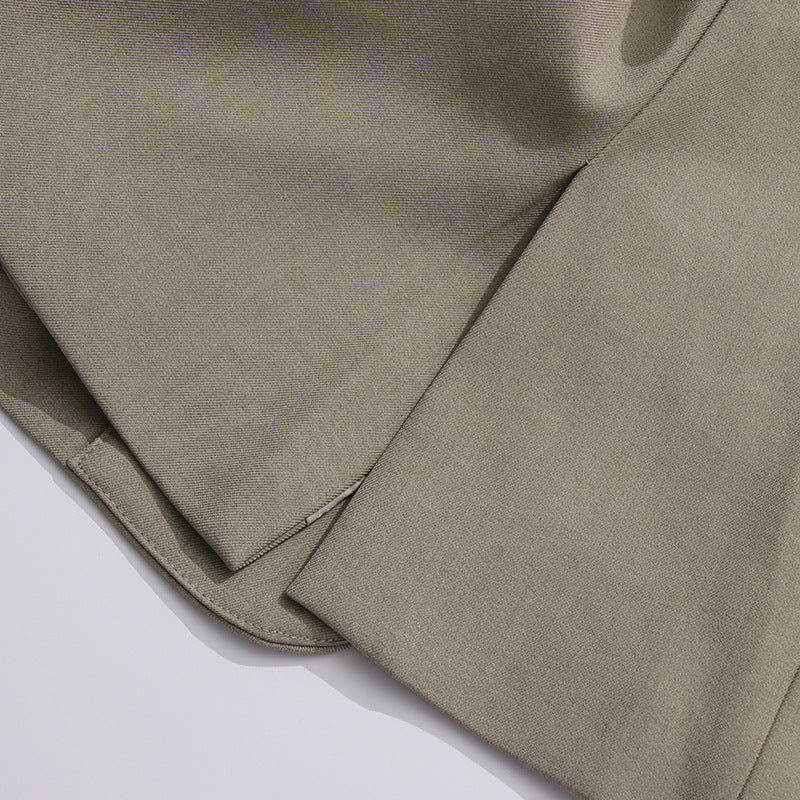 tailored blazer with lace-up waist detailing – BIENCA