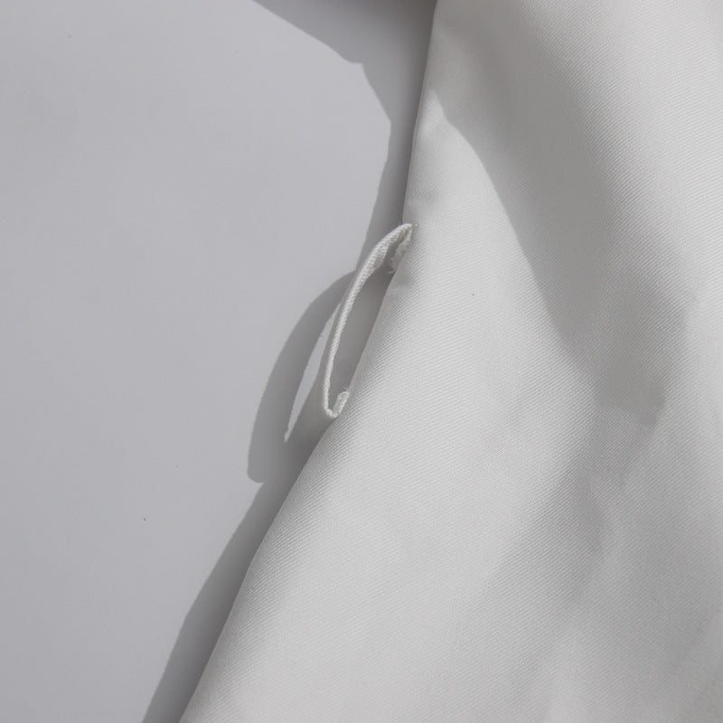 belted long blazer with floral sleeve details – CELINE