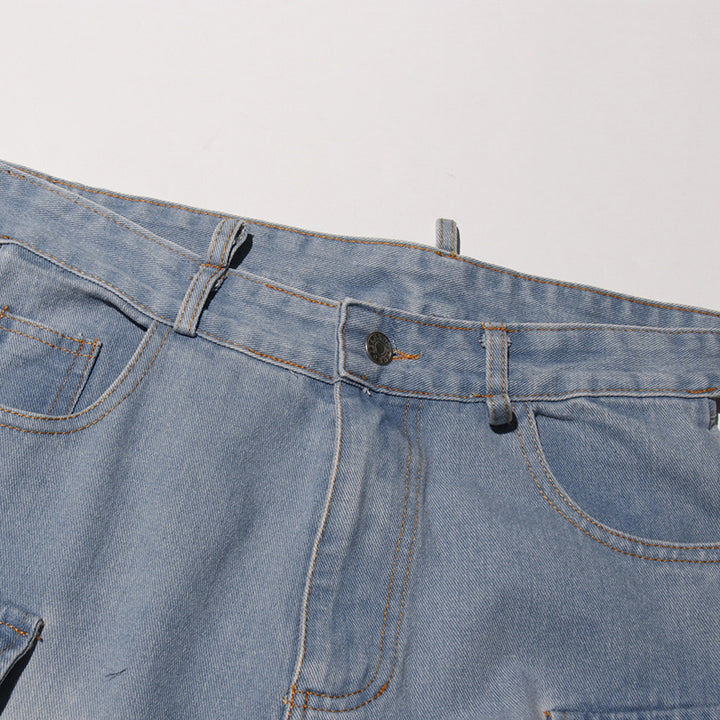 褶皱喇叭袖上衣和高腰裙套装，配腰带 – Rosiny 