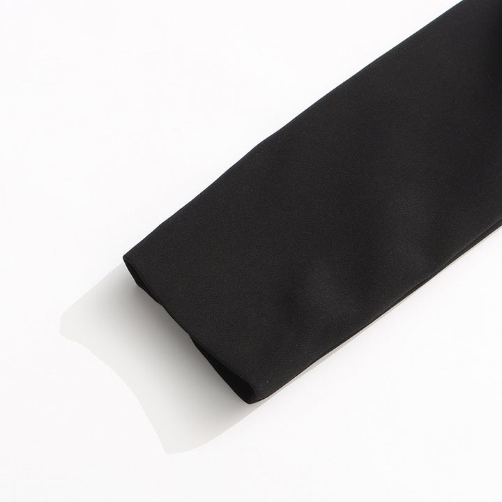 tailored blazer with lace corset overlay – SERAPHINZA