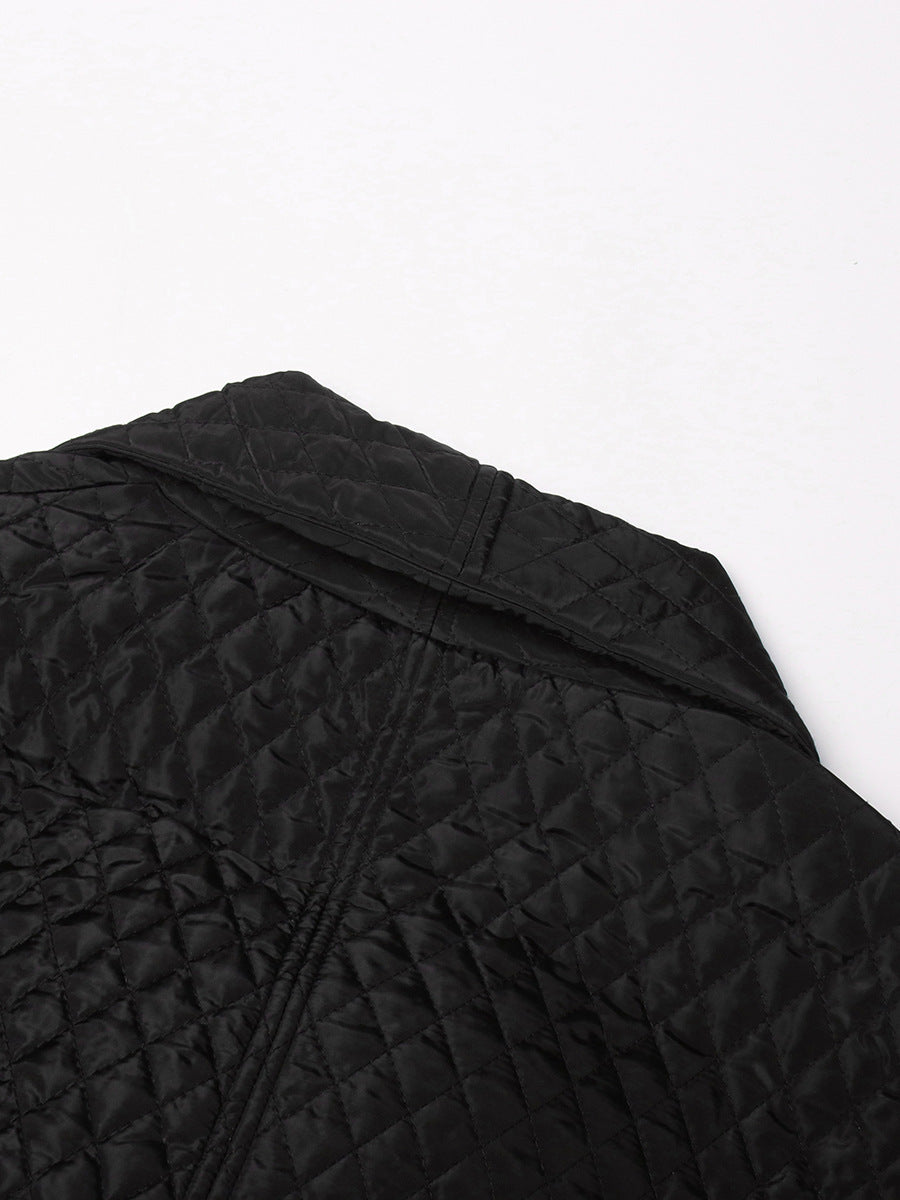 معطف طويل مبطن واسع وفضفاض - بونورا