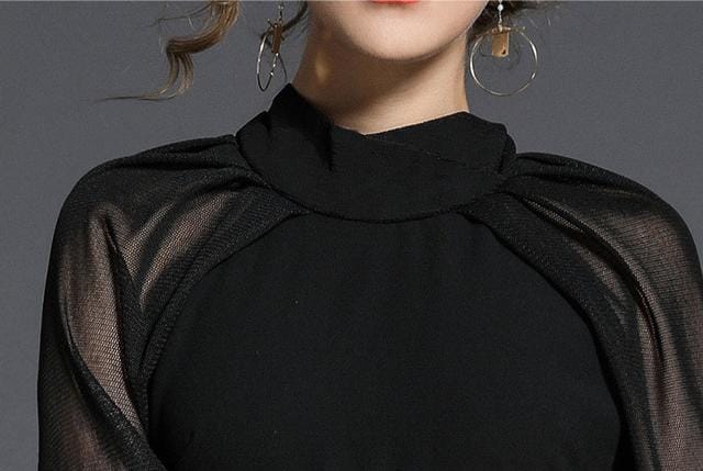 Haut à manches évasées plissées et ensemble jupe longue avec ceinture à la taille – Rosiny 