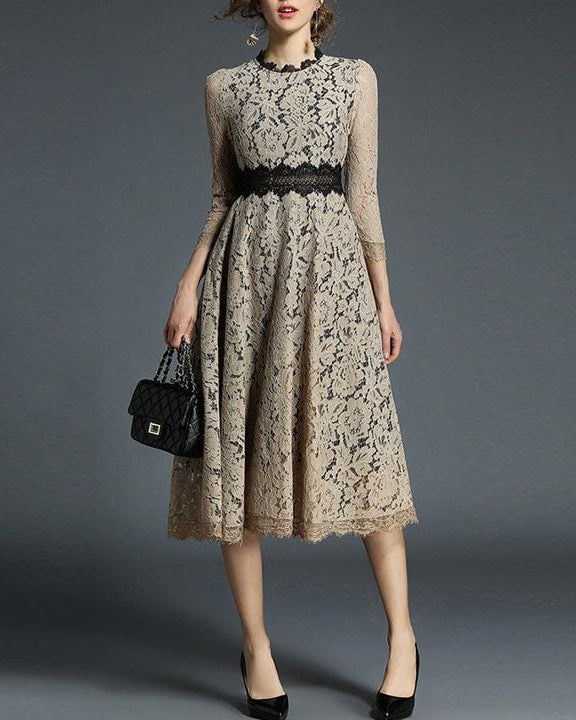 Haut à manches évasées plissées et ensemble jupe longue avec ceinture à la taille – Rosiny 