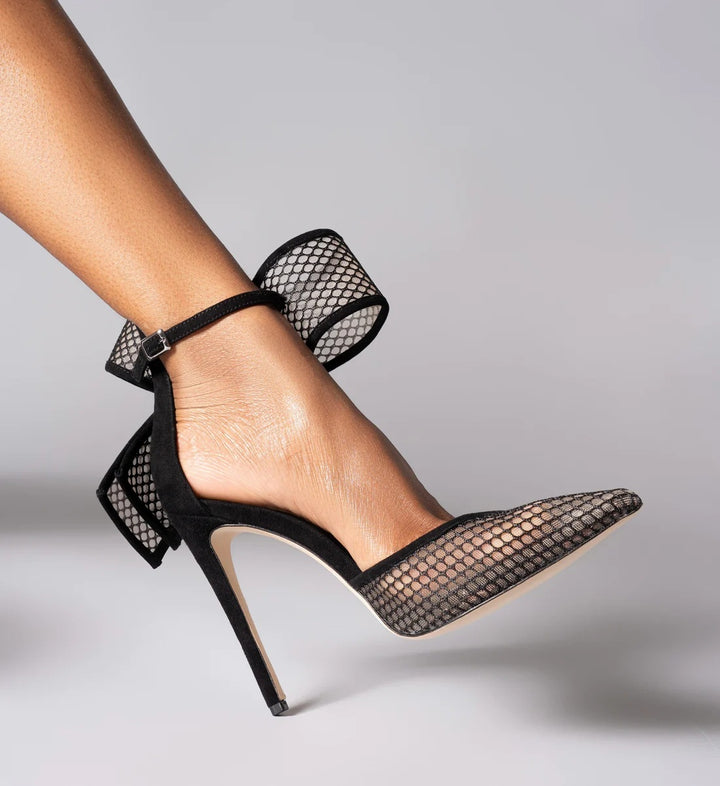 褶皱喇叭袖上衣和高腰裙套装，配腰带 – Rosiny 