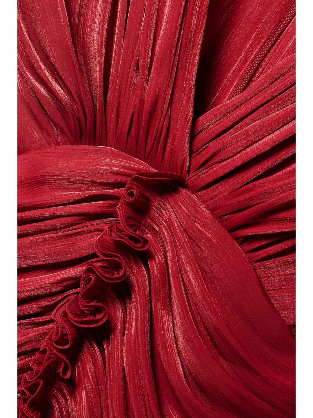 ruched mini dress with floral cuff sleeves – SCARLET