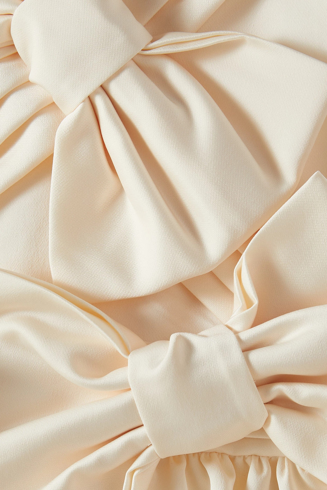 Sleeveless Pleated Bodice Dress with Statement Bows – BLUSH