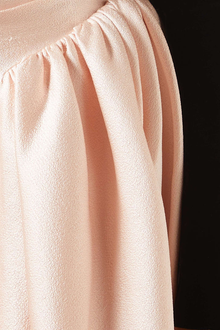 Velvet corset gown with satin pleated skirt – ÉLODIE