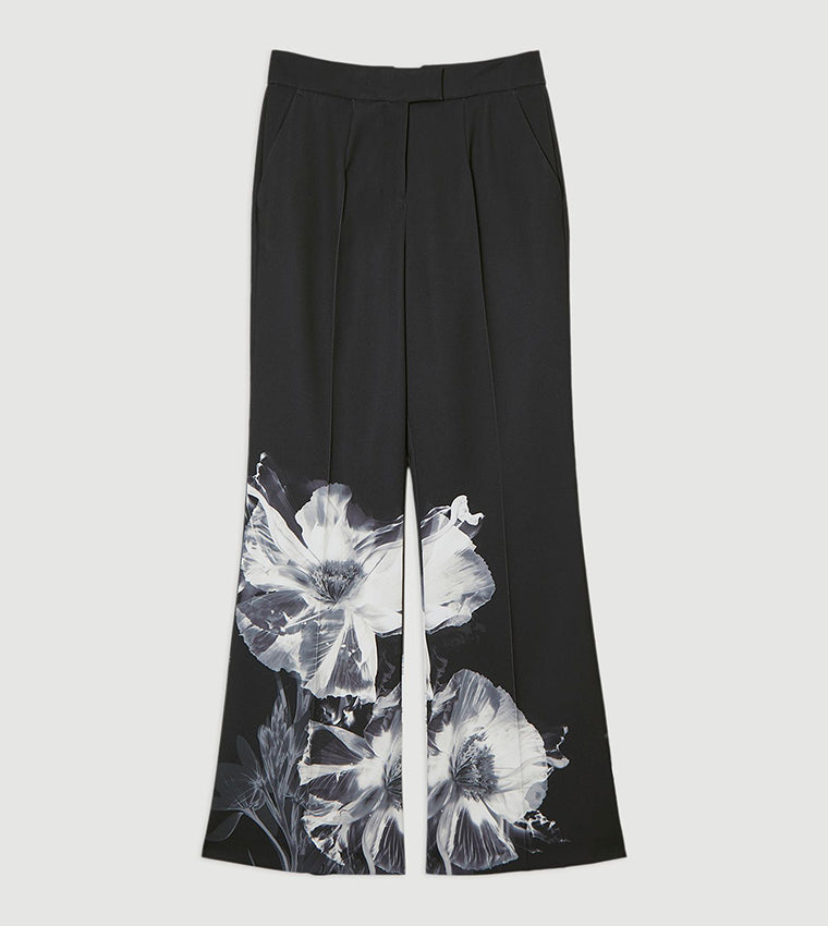 Plissiertes Oberteil mit ausgestellten Ärmeln und Maxirock-Set mit Taillengürtel – Rosiny 