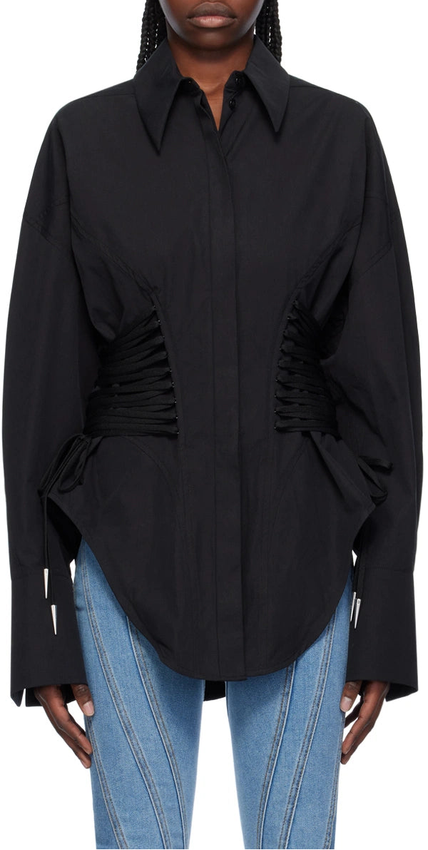 Geplooide top met uitlopende mouwen en maxi-rok set met tailleband – Rosiny 