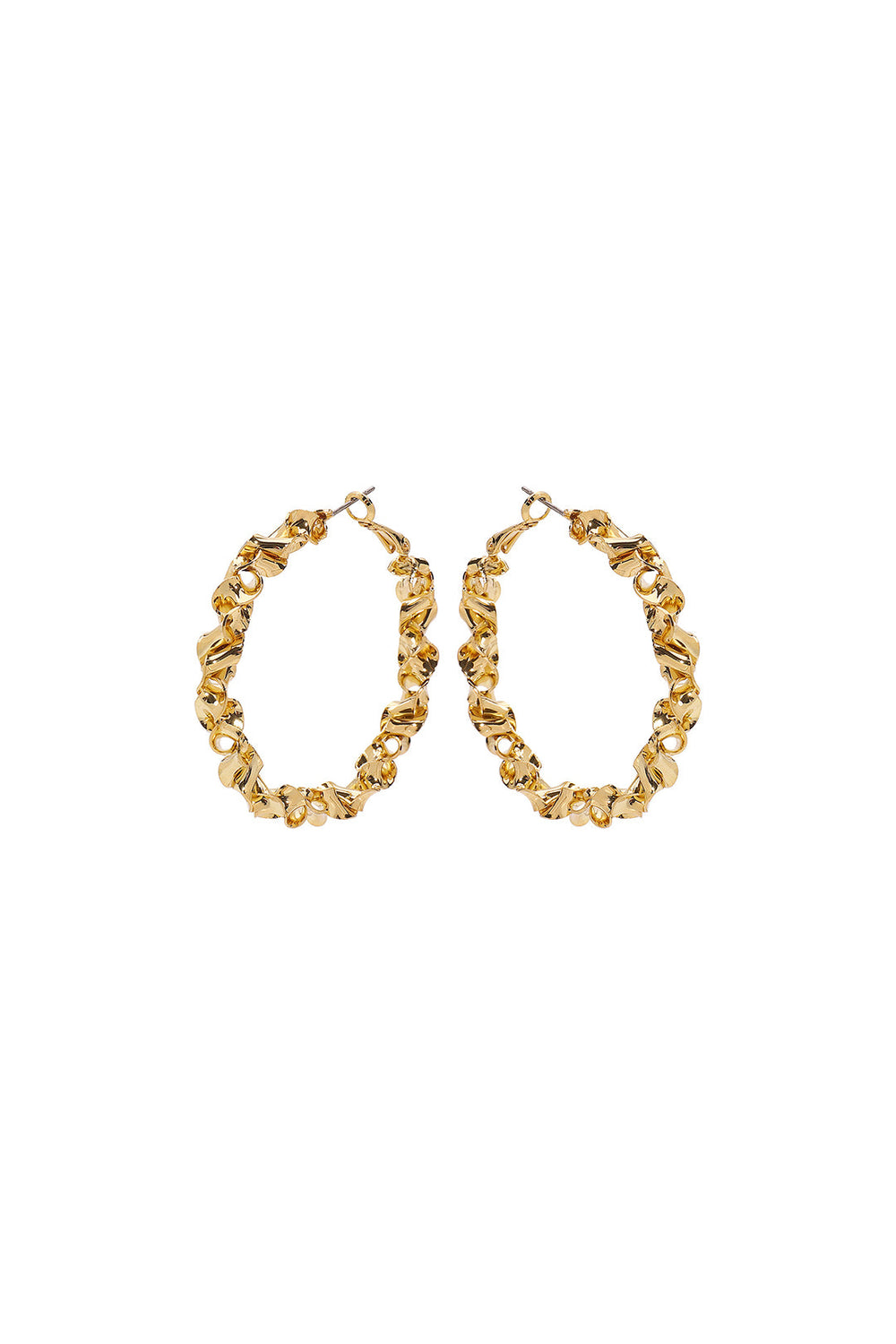 Metal Geometric Irregular Earrings