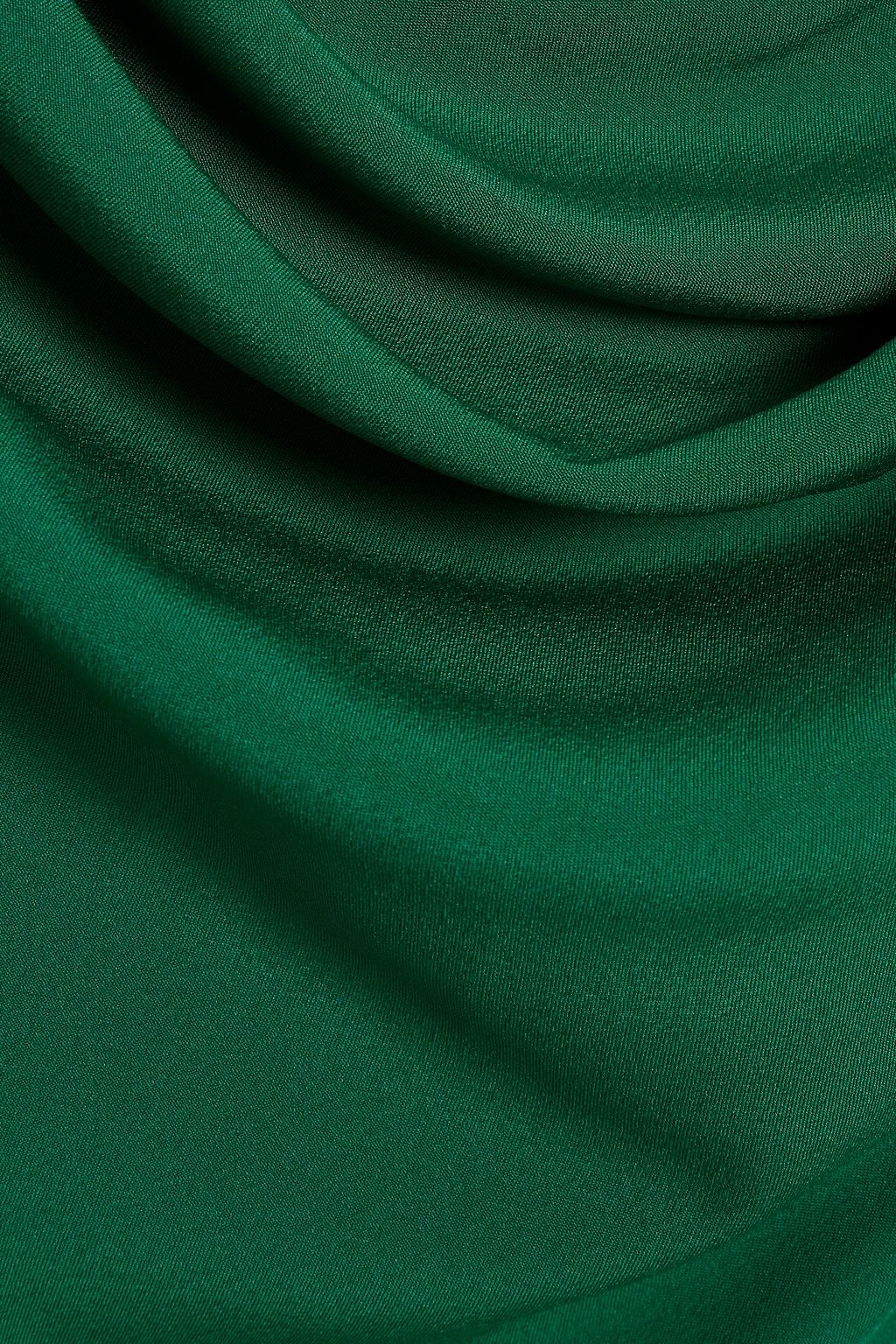 draped cape gown with embellished waist – EMERALDIA