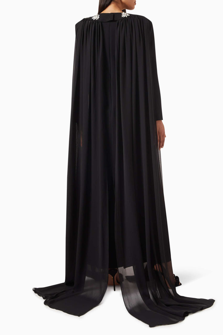 فستان كيب مزين بالكريستال – أوريليا