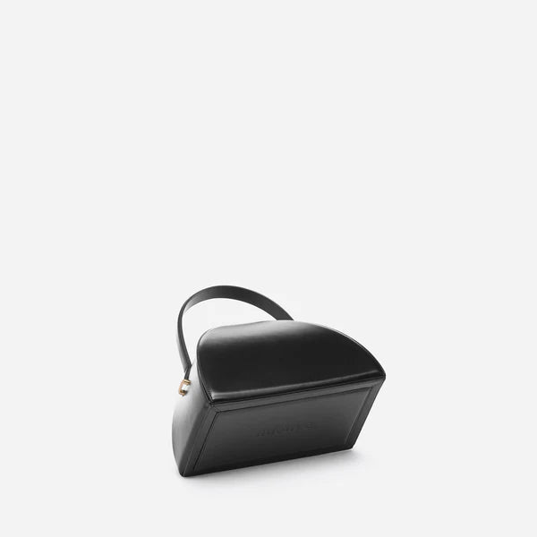 geweven rieten draagtas met dubbele leren handvatten – LÉONIE 