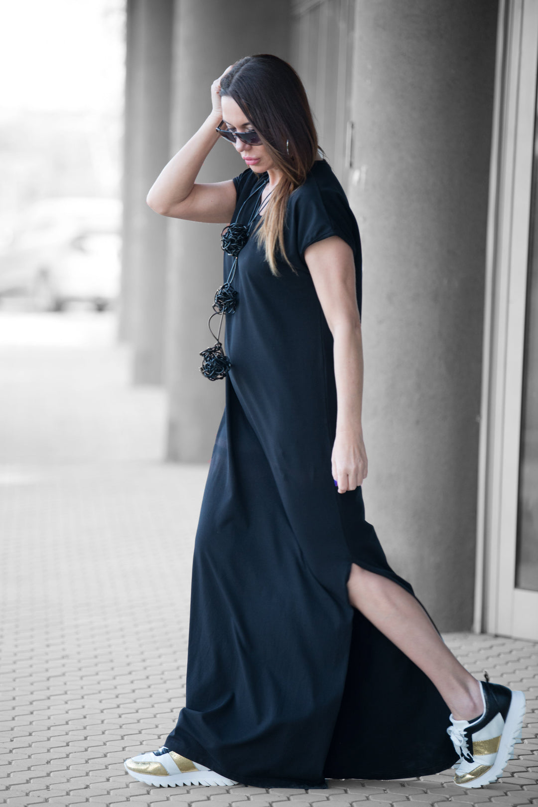 Black Summer Long Dress