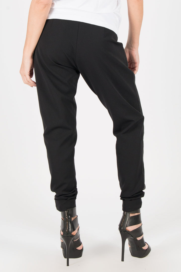 Black Cotton Tight Pants, Black Elegant leggings, New Arrival