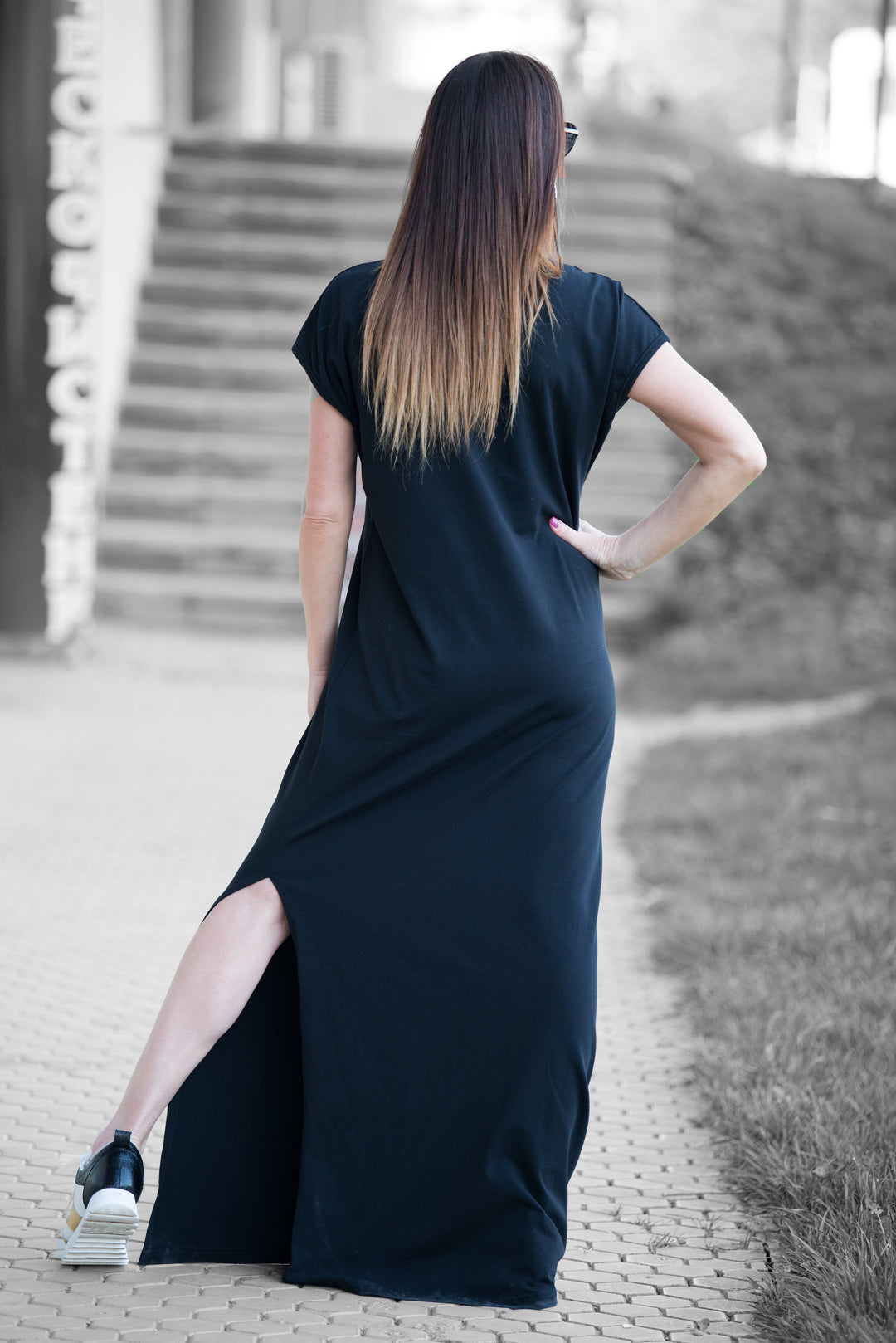Black Summer Long Dress