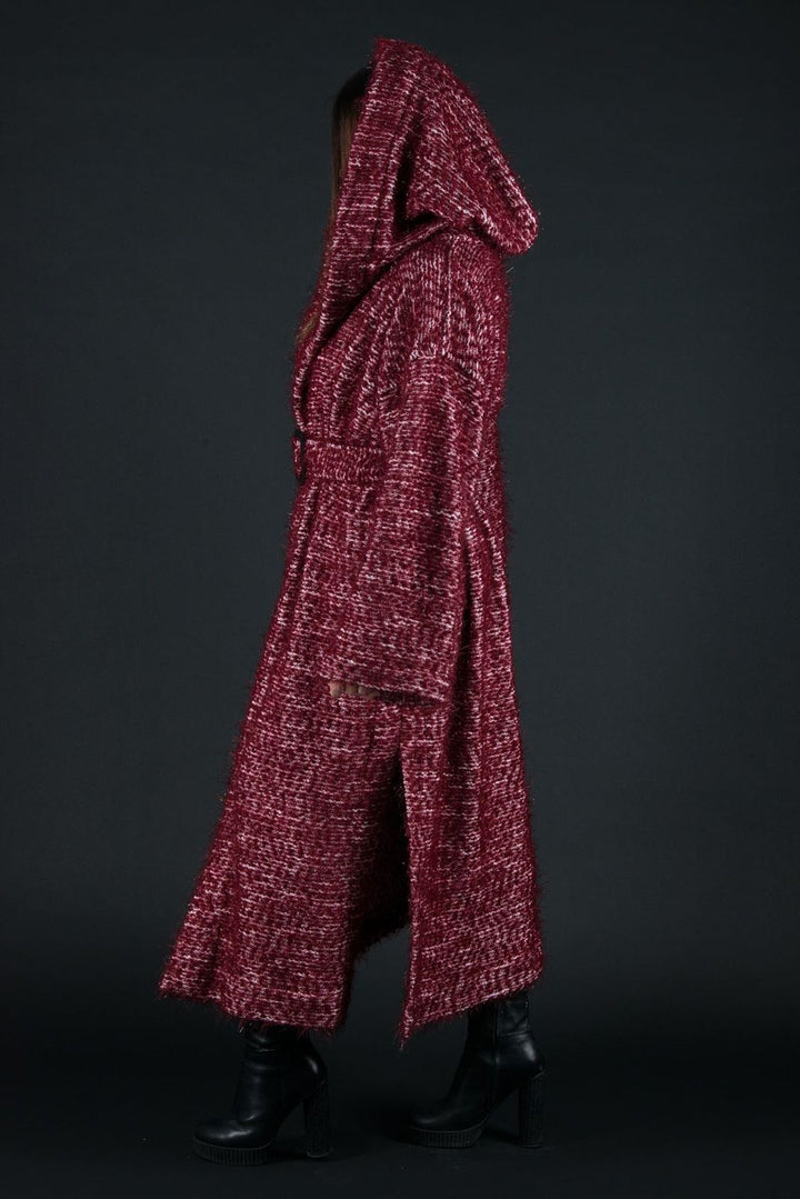 Winter Red Knitting Vest