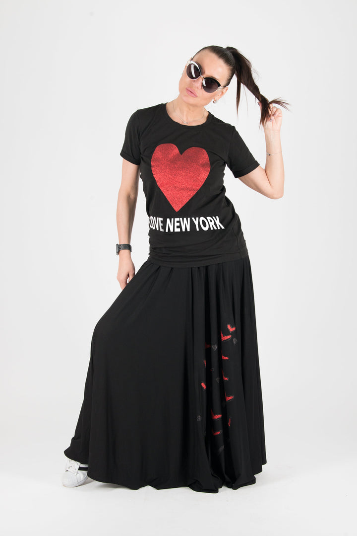 Black tshirt Love New York