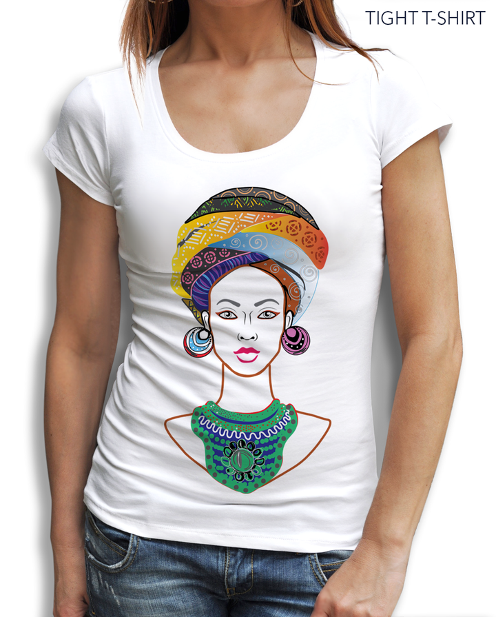 African Woman with Turban