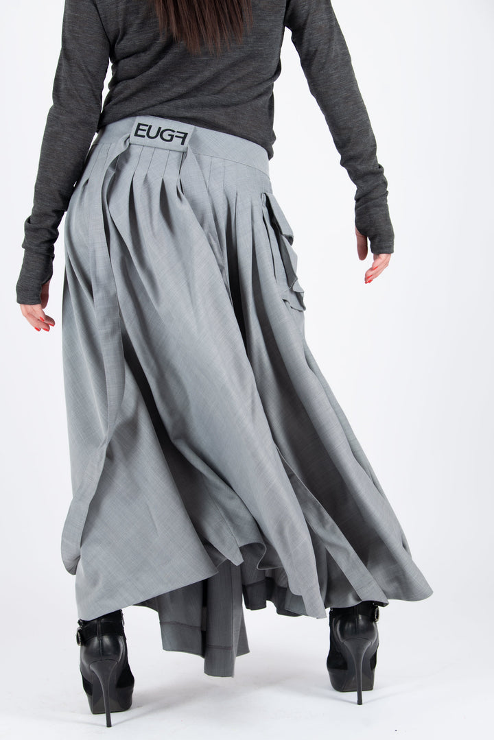 Asymmetrical Long Skirt