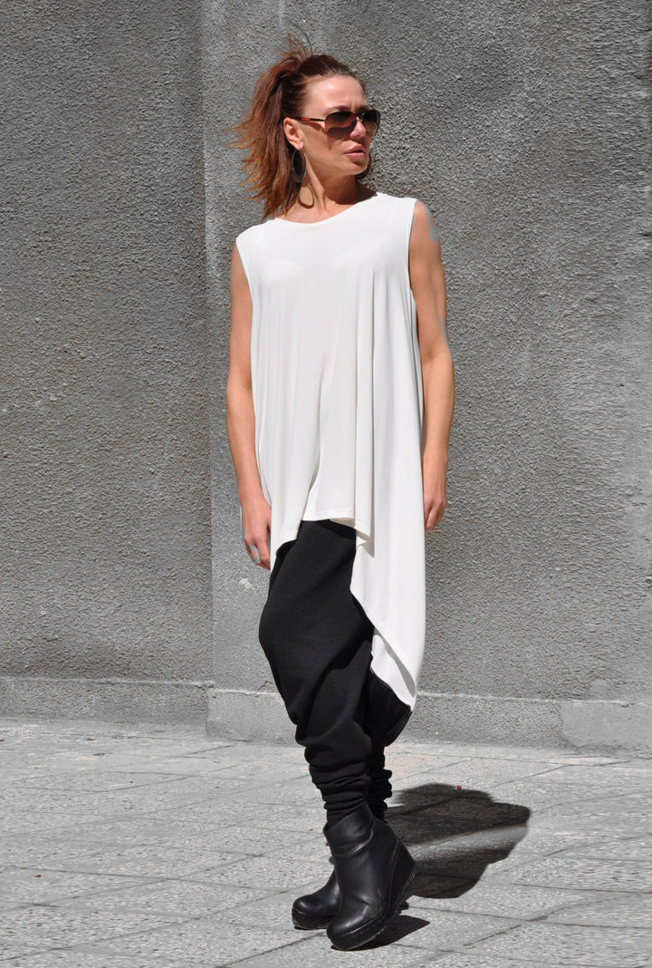 Black and White Loose Tunic
