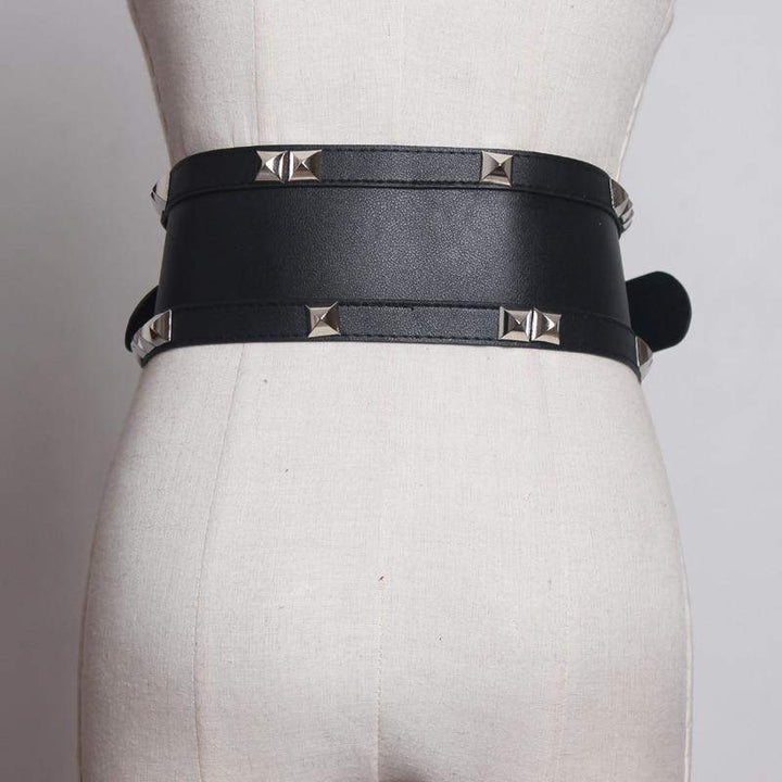 Varian-missodd.com-Belt-حزام,Color-black,Color-silver color,Color_black,Color_silver color,in-stock,UPDATE