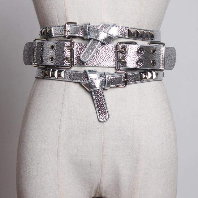 Varian-missodd.com-Belt-حزام,Color-black,Color-silver color,Color_black,Color_silver color,in-stock,UPDATE